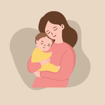 الامهات والاطفال