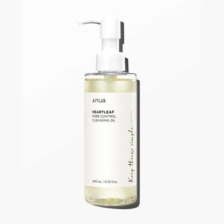 Anua – HEARTLEAF PORE CONTROL CLEANSING OIL أنوا – زيت منظف هارت ليف للتحكم في المسام
